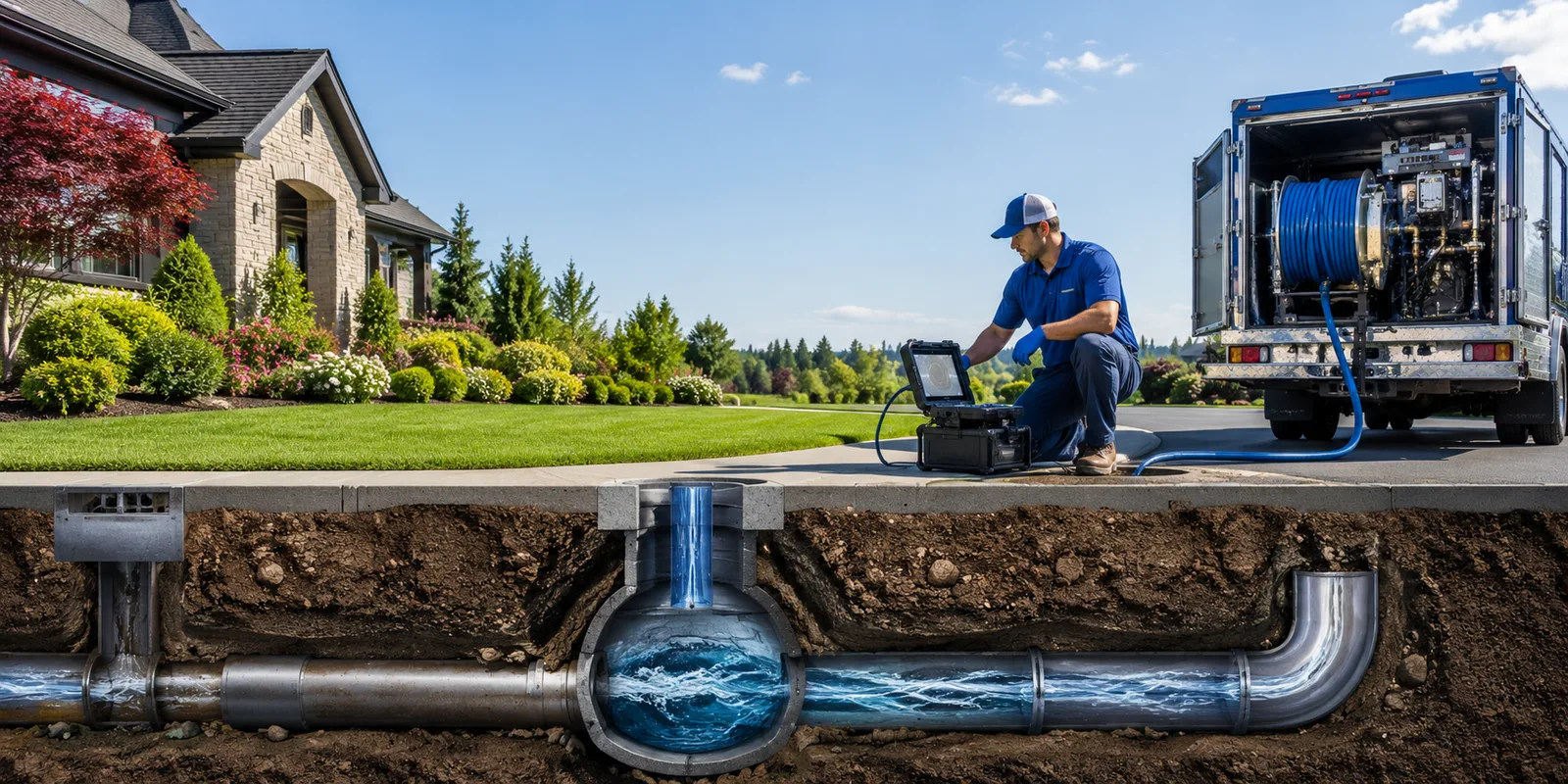 Drainage restoration information for The Rock, GA